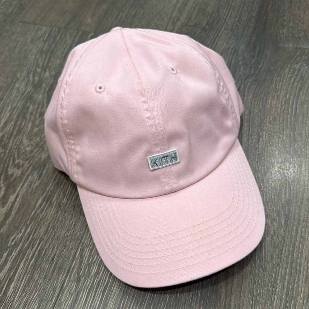Kith Logo Cap Pink